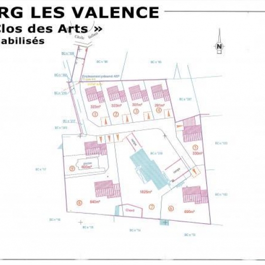  Annonces VALLEE DE LA CEZE : Terrain | BOURG-LES-VALENCE (26500) | 0 m2 | 95 000 € 